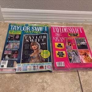 Taylor Swift Ultimate Fan Pack lot of 2(4 Magazines and more)